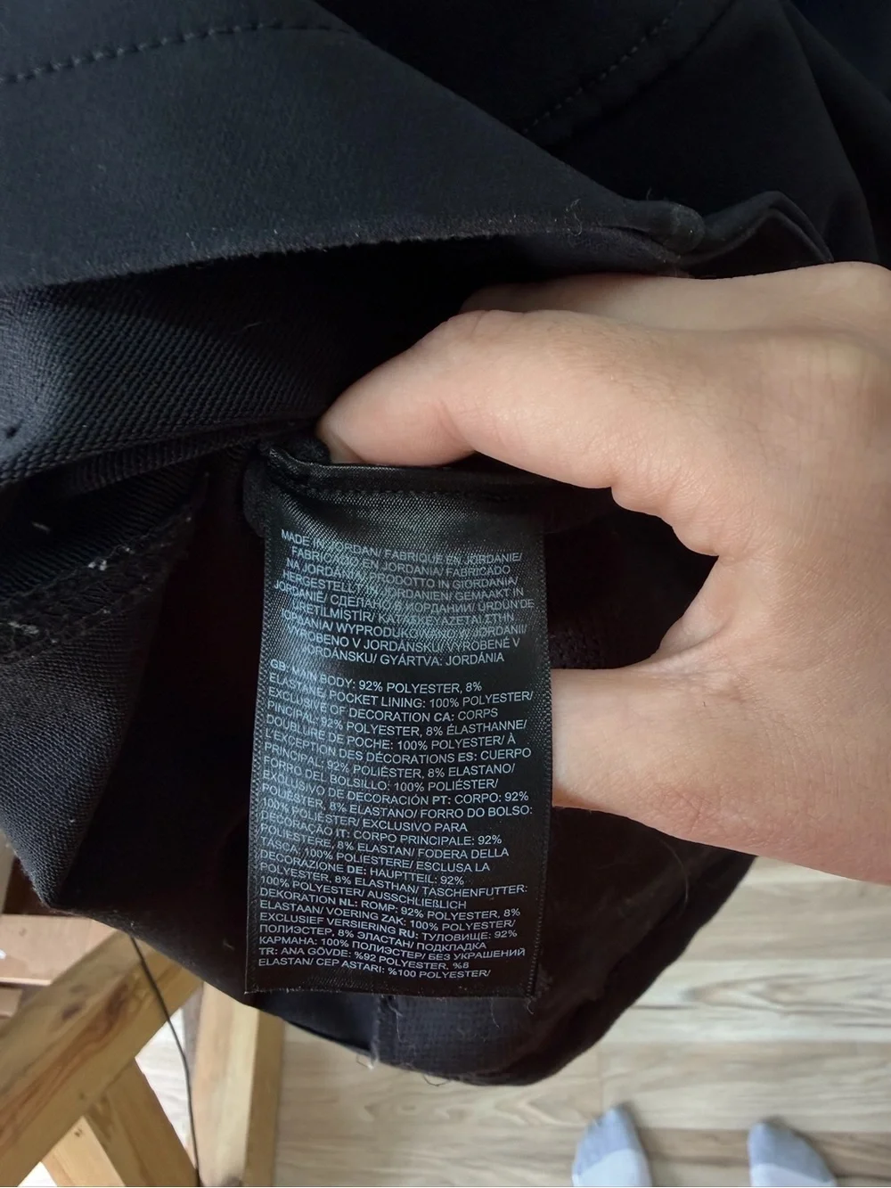 The North Face Black Softshell full zip Performance Jacket